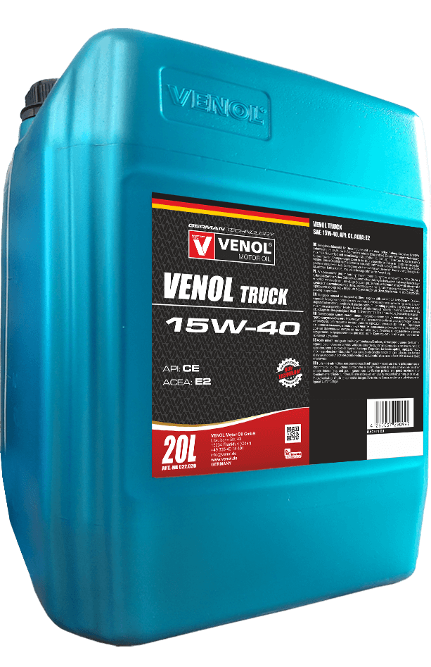 OLEJ_SILNIKOWY_VENOL TRUCK CE 15W40_20L